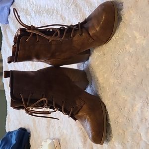 Brown boots